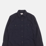 Hartford Percey Shirt Navy.