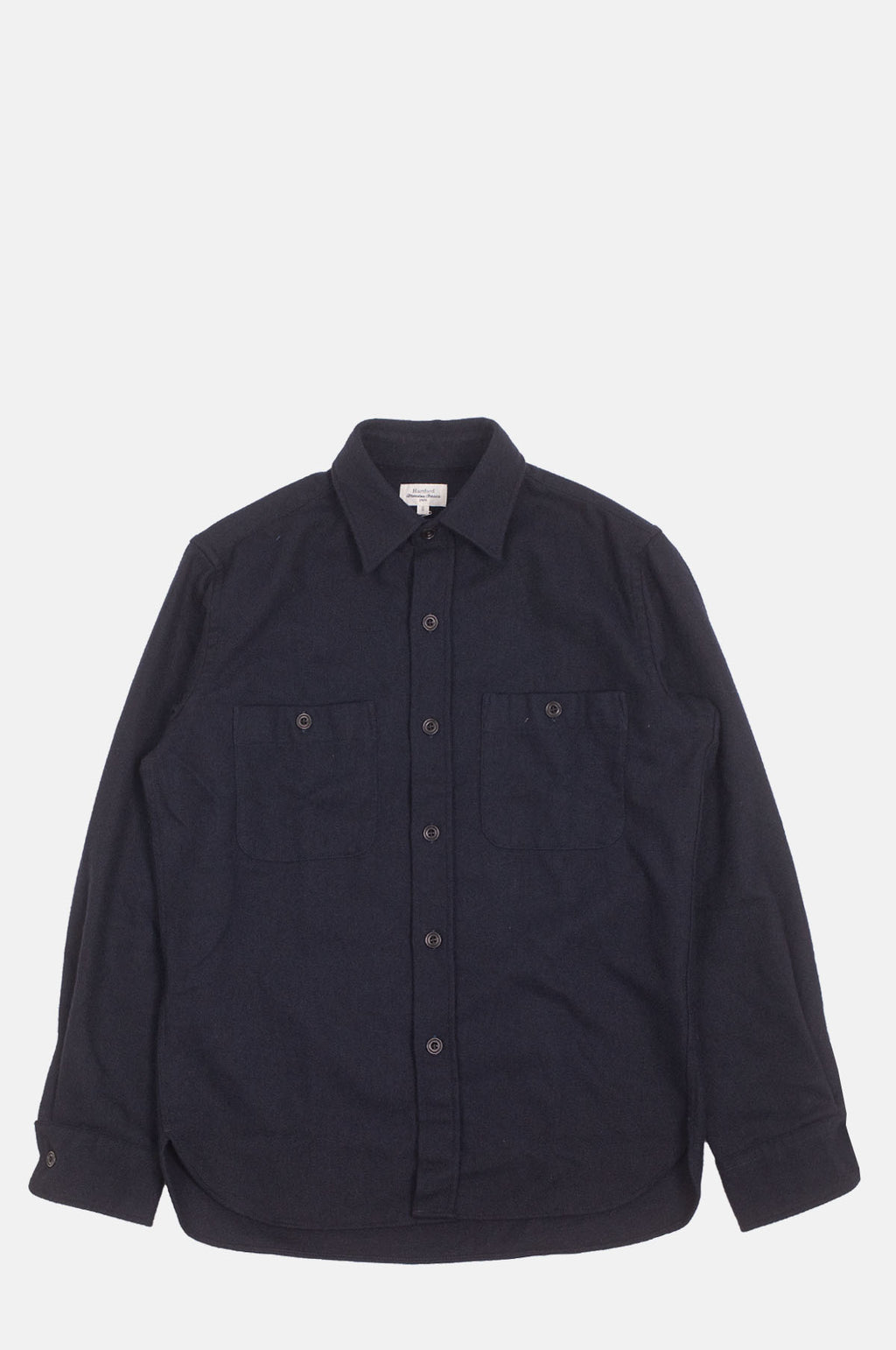 Hartford Percey Shirt Navy.