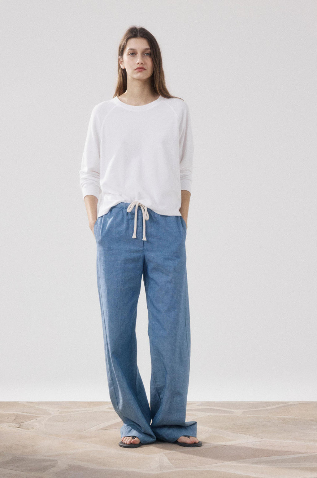 Tahiry Sweatshirt White