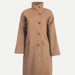 Hartford Vito Coat Tobacco.