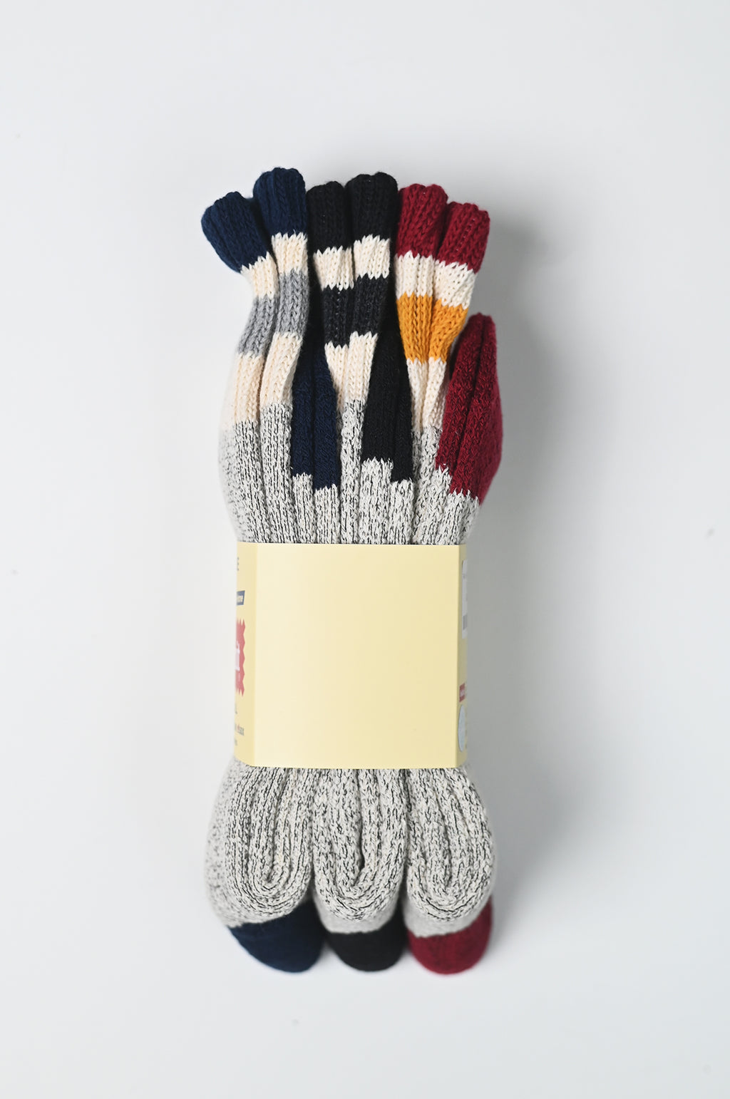 3-Pack Navy/Wine/Black Socks