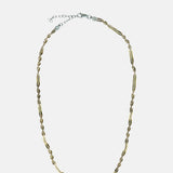 Hermina Athens Antique Mixed Chain Necklace.