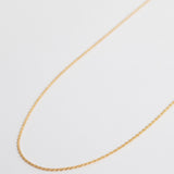 Cord Gold Chain Necklace