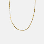 Hermina Athens Viper Gold Chain Necklace.