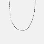 Hermina Athens Viper Silver Chain Necklace.