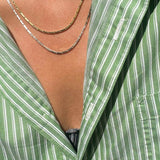 Viper Silver Chain Necklace