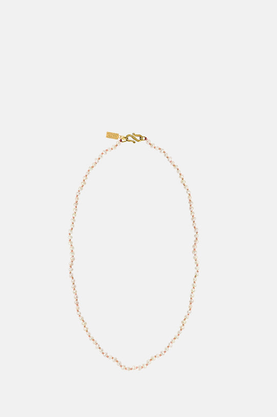 Wizard of Pearls Coral Necklace