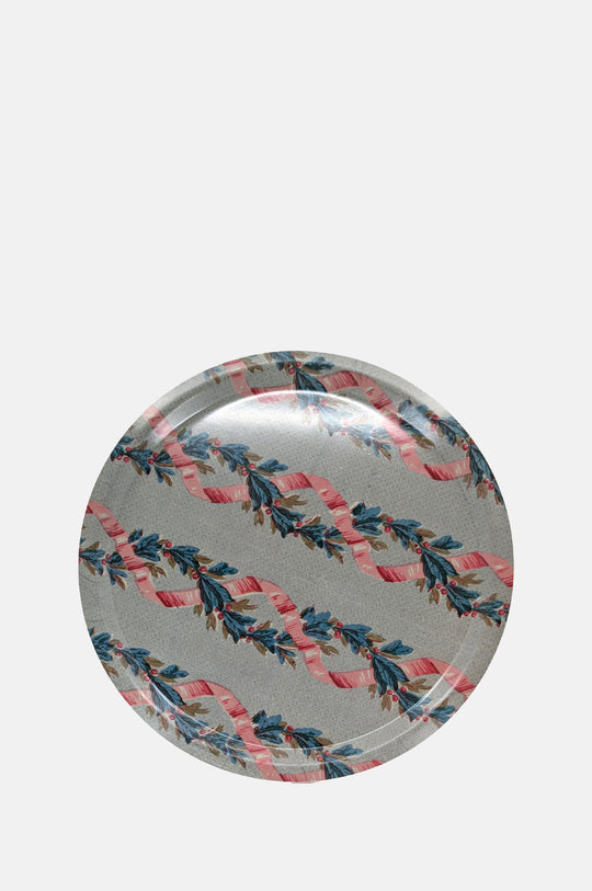 Ribbons Round Tray