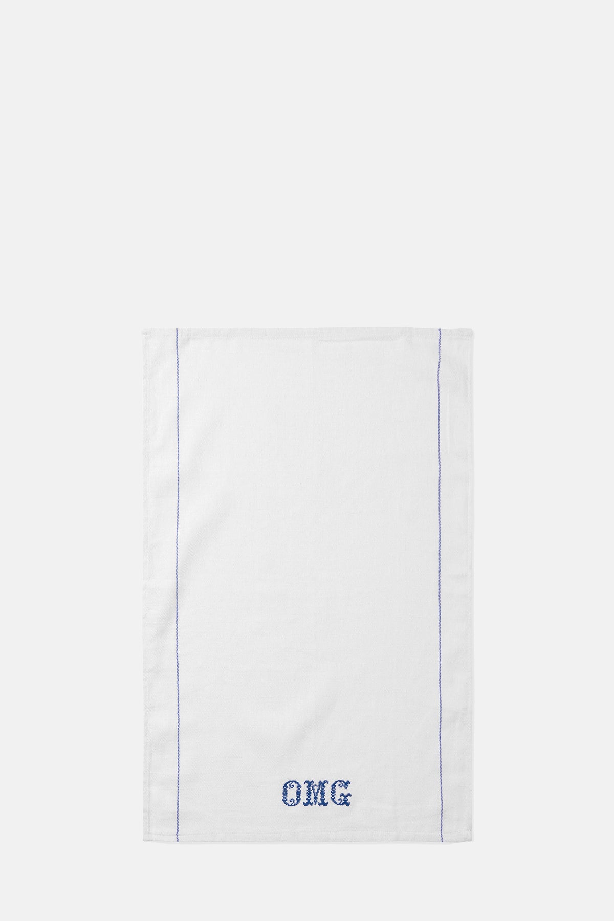 Host OMG Embroidered Tea Towel.