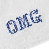 OMG Embroidered Tea Towel