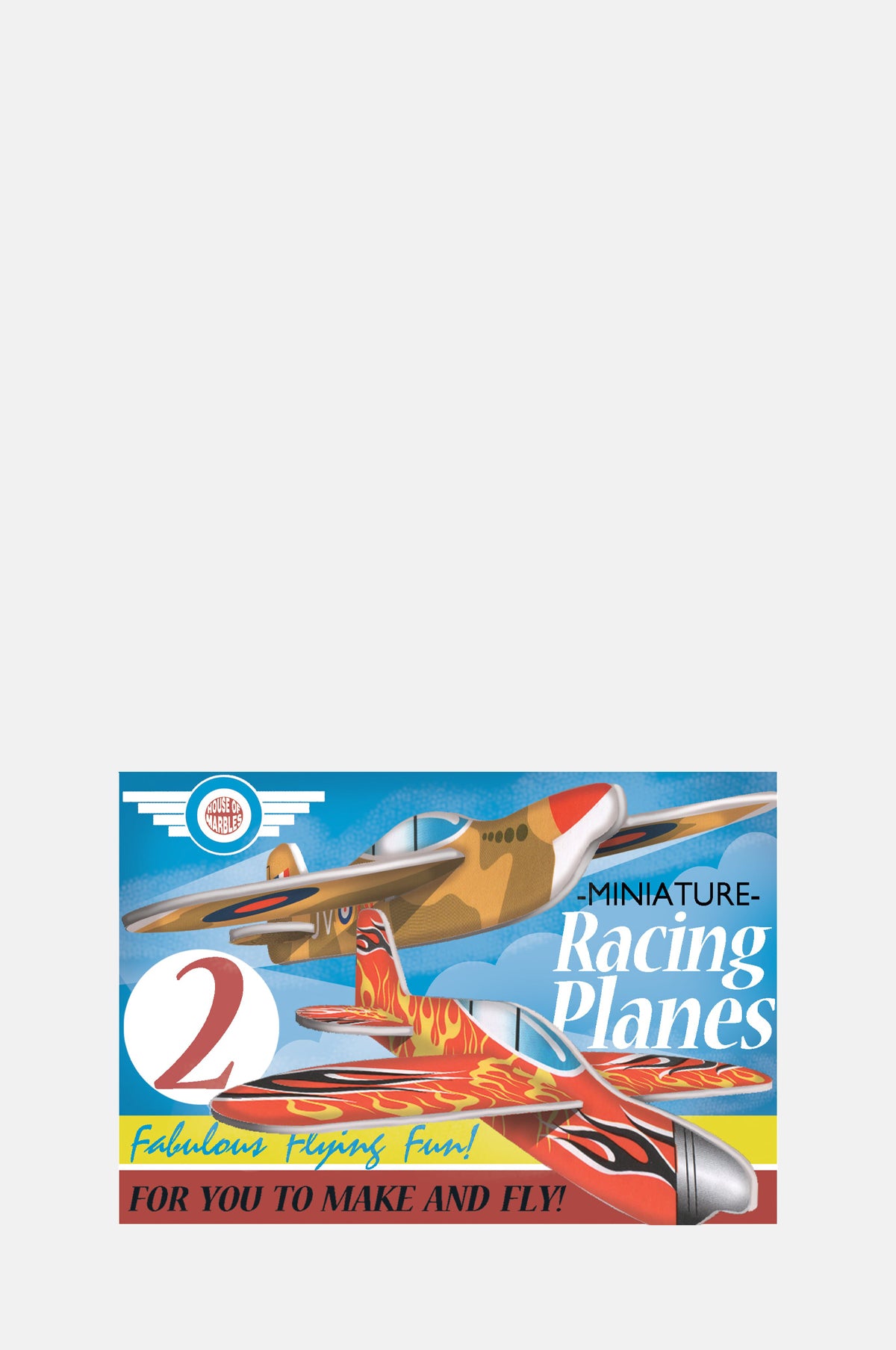 House of Marbles Mini Fighter Racing Planes.