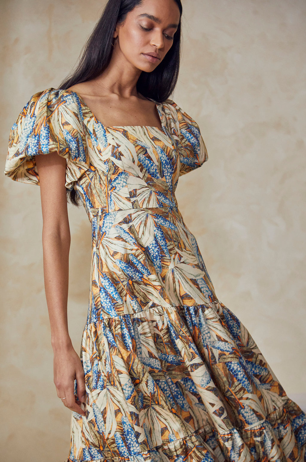 Cassidy Dress Blue Harvest