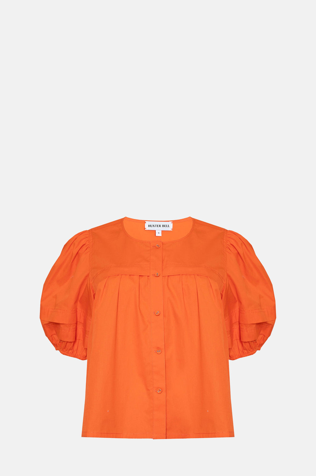 Hunter Bell Leanna Blouse Vermillion.