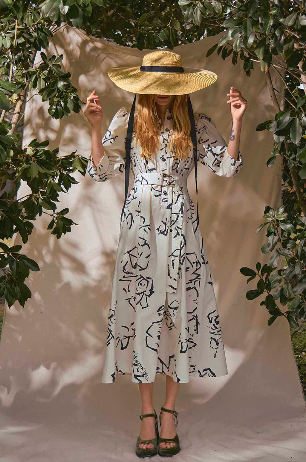 Lyle Dress Onyx Amaryllis