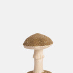 Ino Schaller Gold Beaded Mushroom.