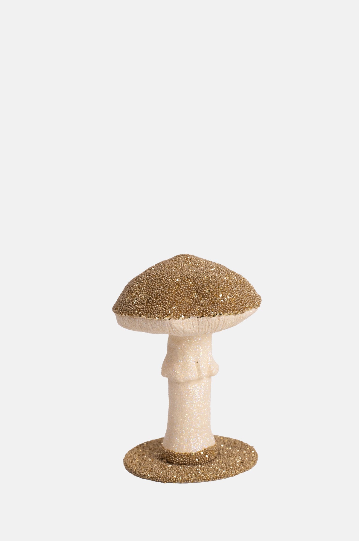 Ino Schaller Gold Beaded Mushroom.