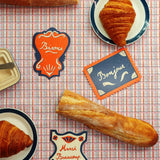 Bonjour Die Cut Card