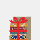 Isatopia Book Lovers Die Cut Card.