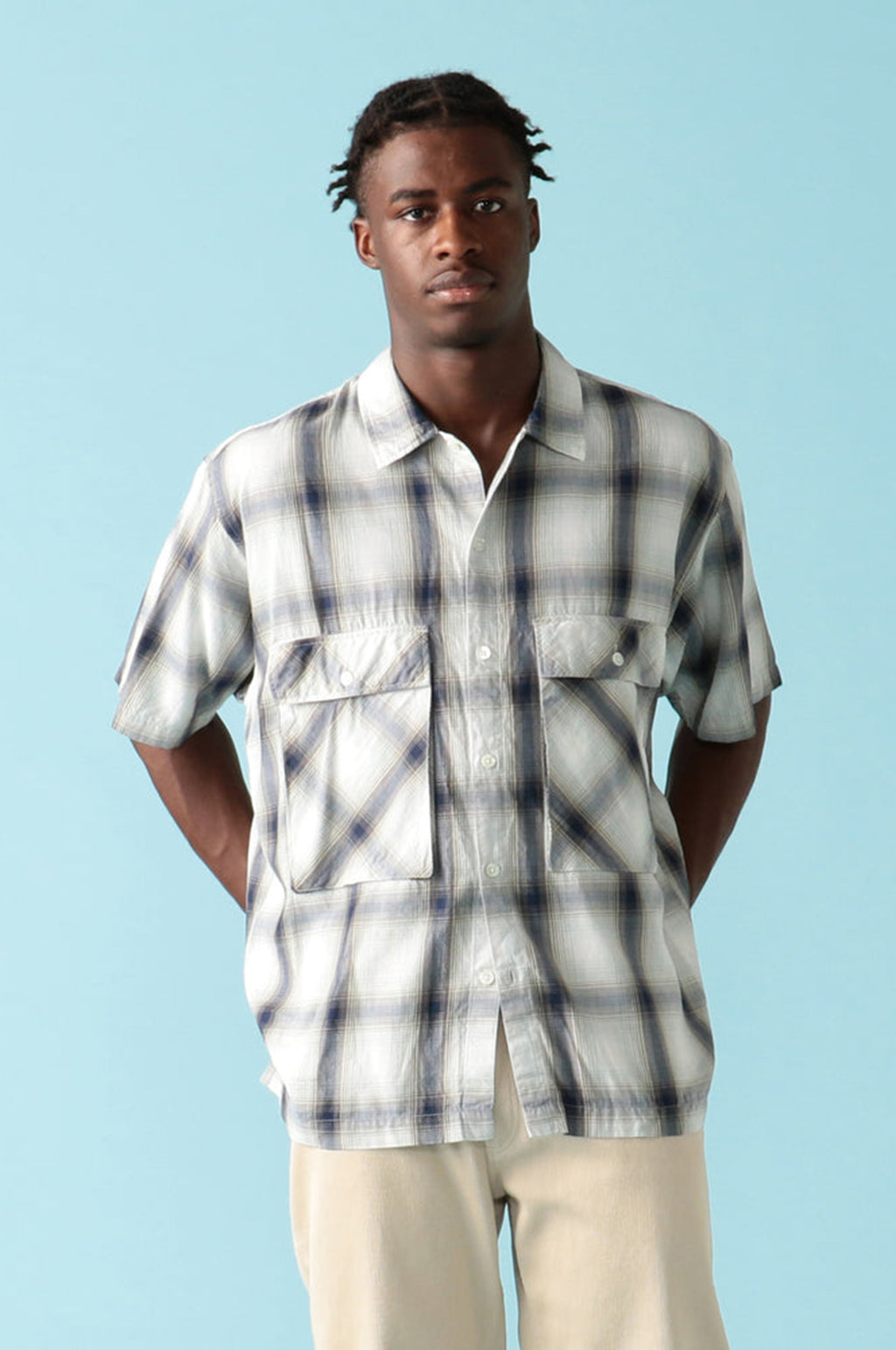 Ivan Short Sleeve Shirt Navy