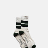 Ivy Ellis Big Green Puck Socks.