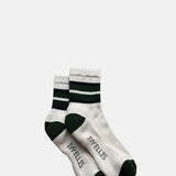 Ivy Ellis Big Green Puck Women's 1/4 Length Socks.