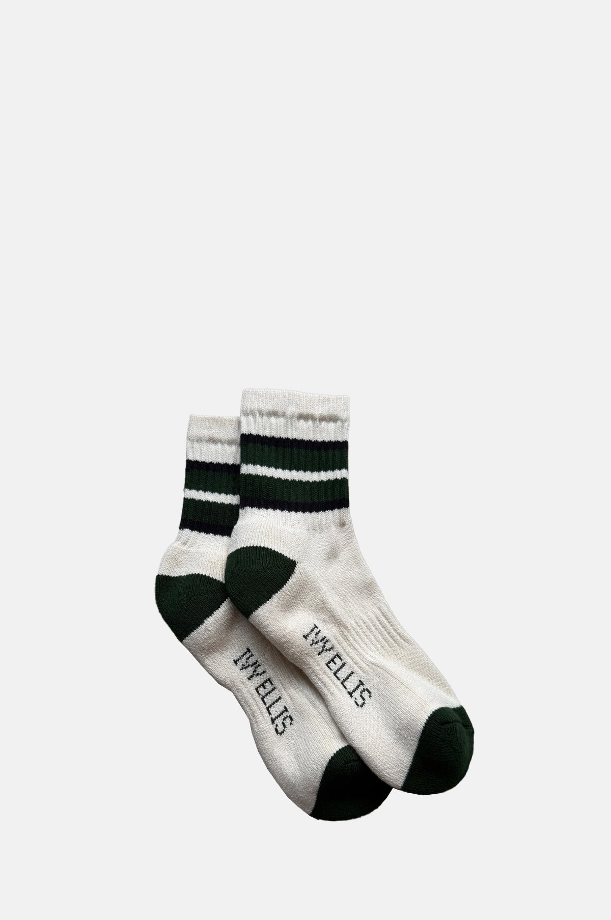 Ivy Ellis Big Green Puck Women's 1/4 Length Socks.