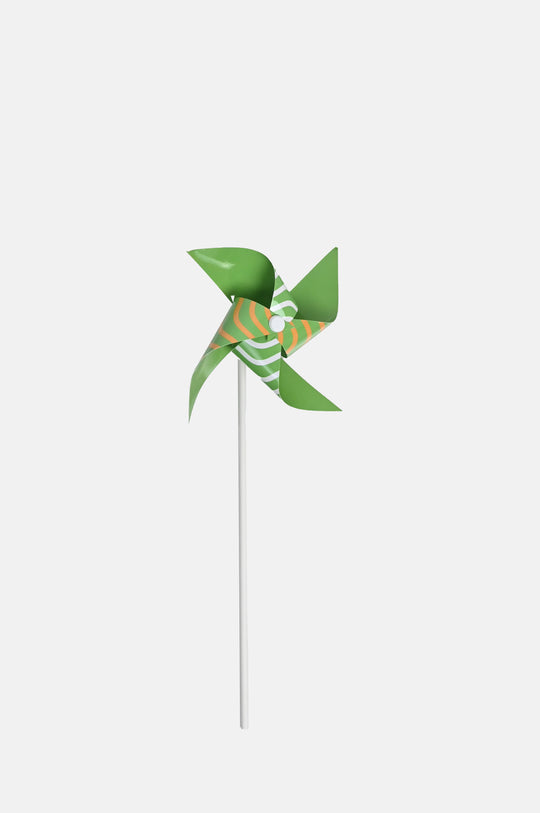 Pinwheel Green Stripe