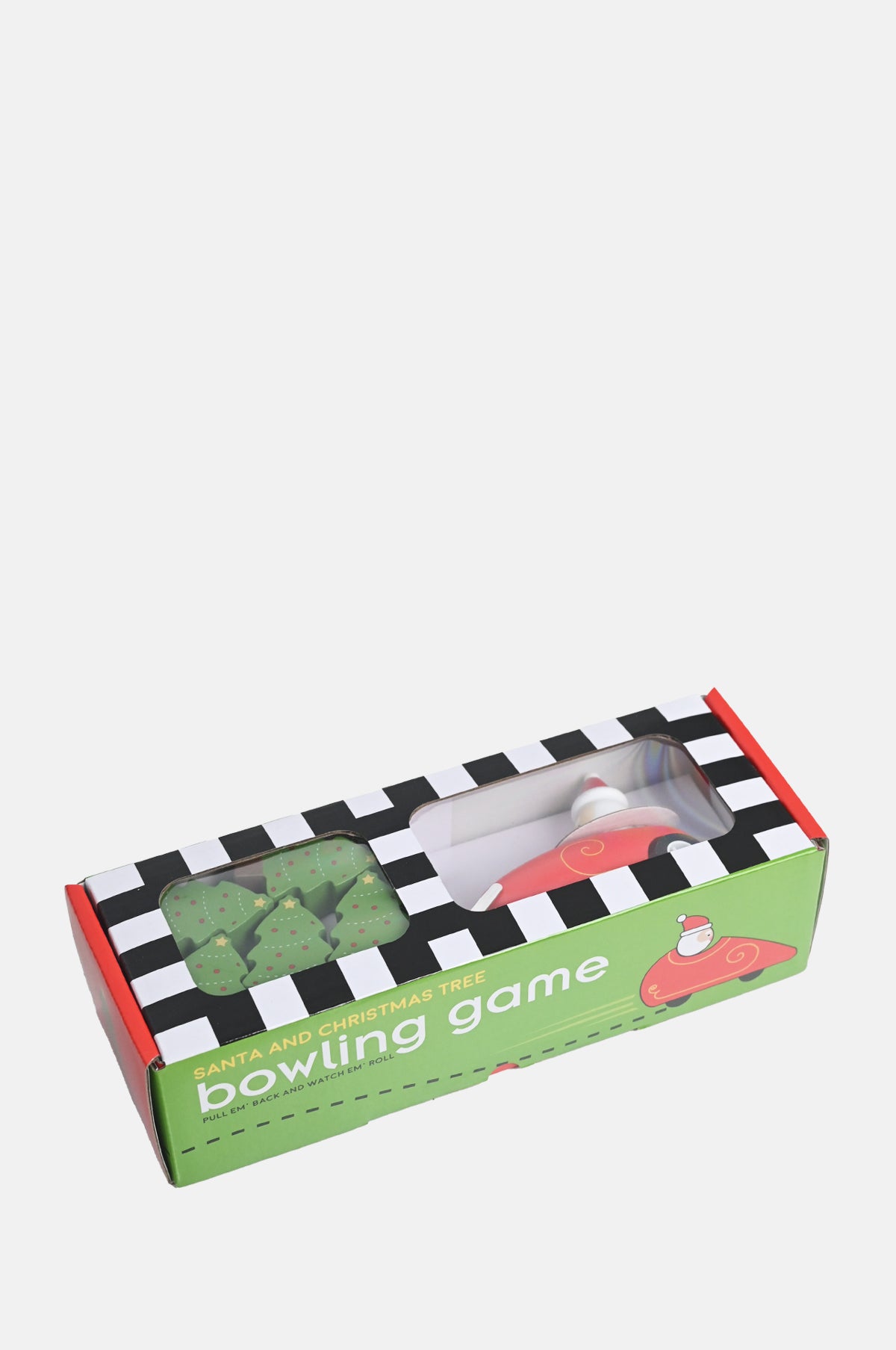 Jack Rabbit Creations Santa & Christmas Tree Bowling Game.