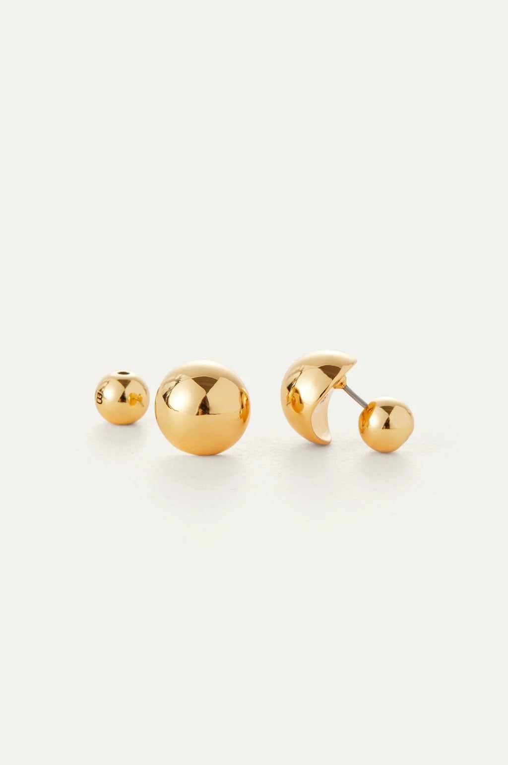 Aurora Gold Stud Earrings