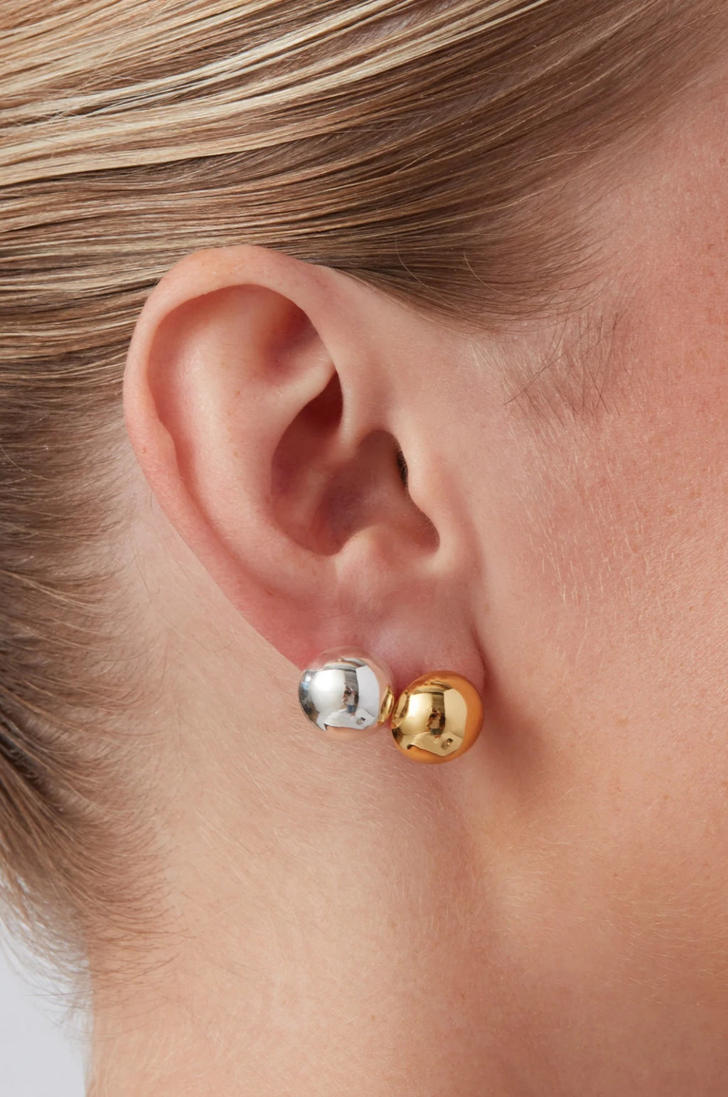 Aurora Gold Stud Earrings