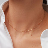 Capri Gold Choker Necklace
