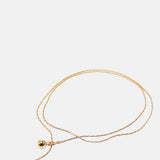 Jenny Bird Constance Gold Wrap Chain Necklace.