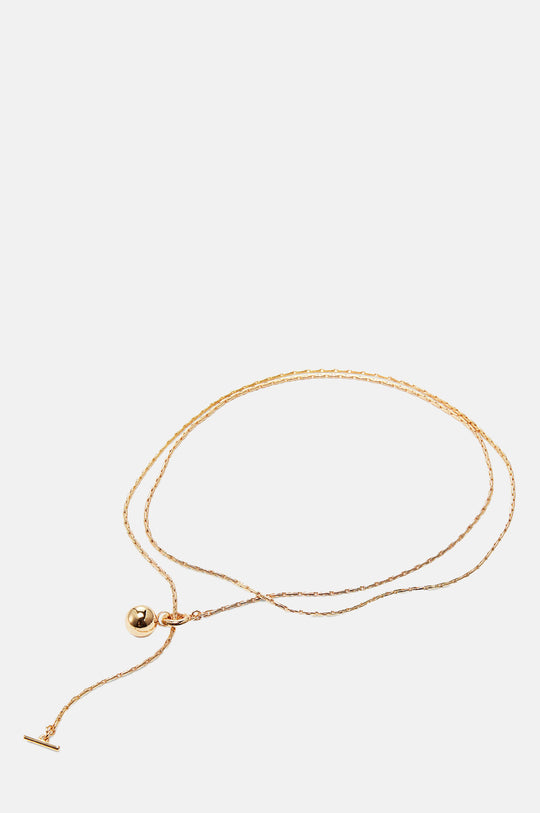Constance Gold Wrap Chain Necklace