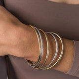 Dane Two-Tone Bangle Set of 2