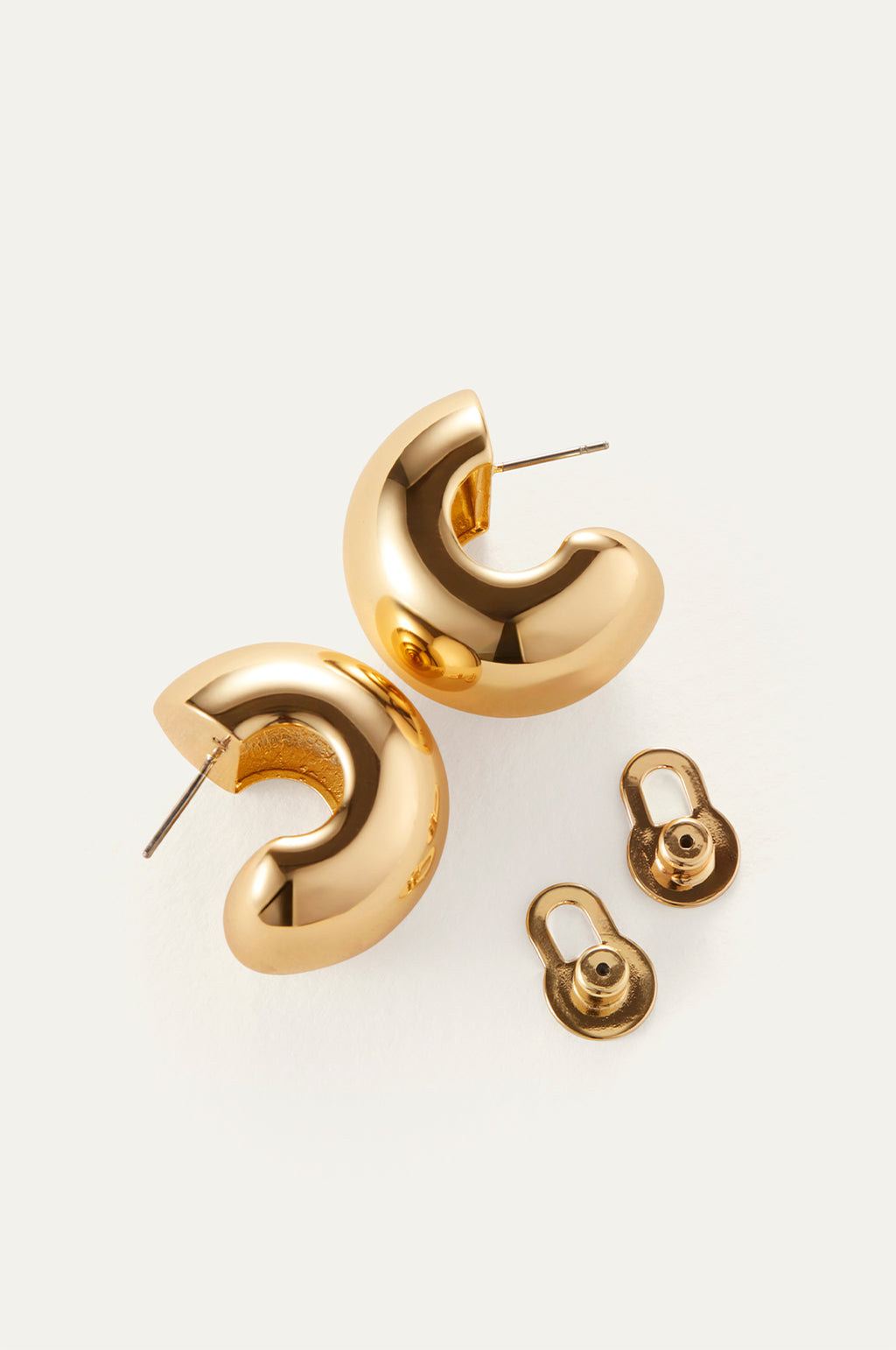 Gemma Gold Hoop Earrings