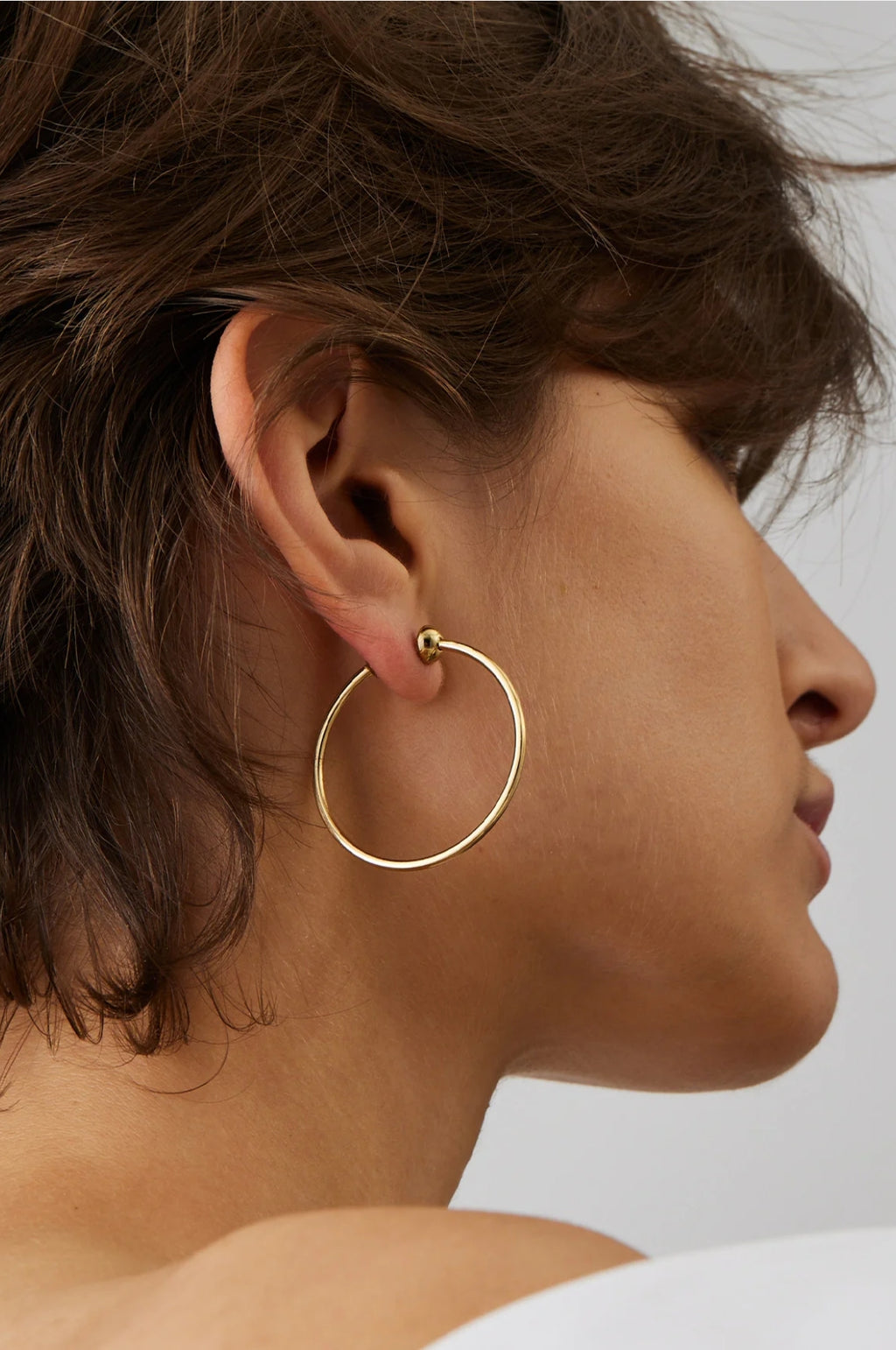 Icon Small Gold Hoop Earrings