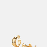 Jenny Bird Lennon Gold Hoop Earrings.