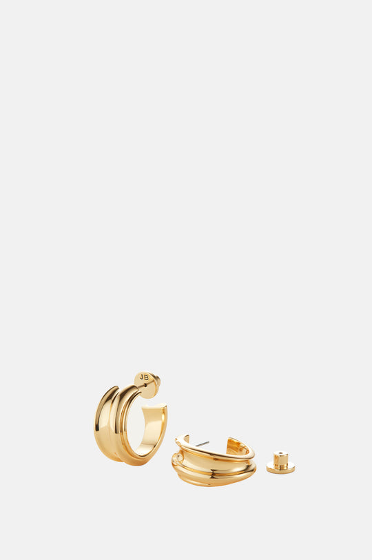 Lennon Gold Hoop Earrings