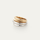 Lennon Gold and Silver Ring Set