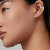 Leona Ear Gold and Silver Cuff Set