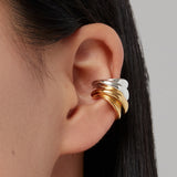 Leona Ear Gold and Silver Cuff Set