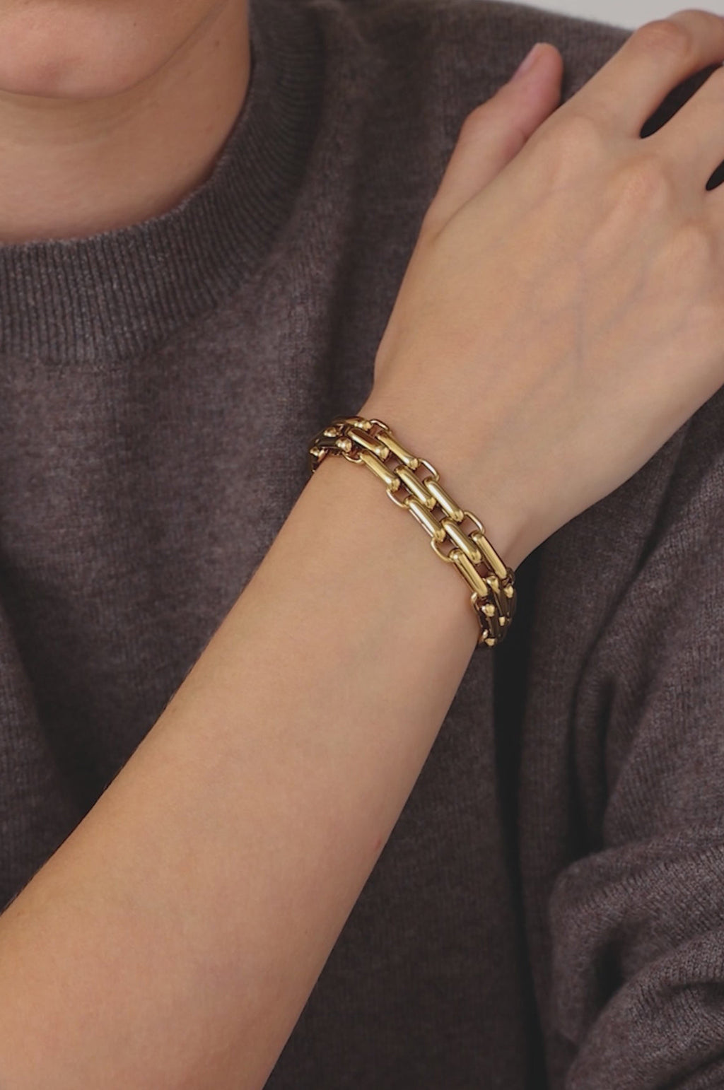 Slim Penelope Gold Bracelet