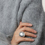 Supernova Silver Ring
