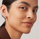 Tome Small Silver Hoop Earrings