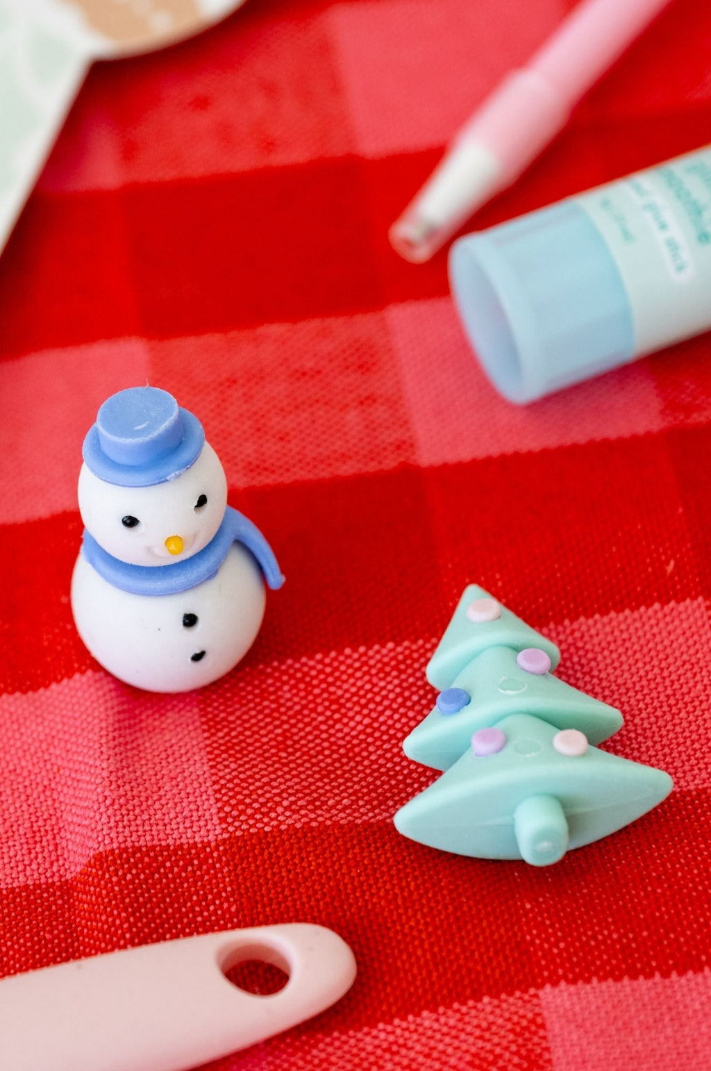 Christmas Eraser Set