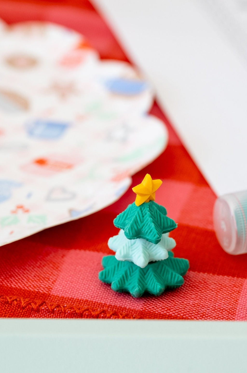 Christmas Eraser Set