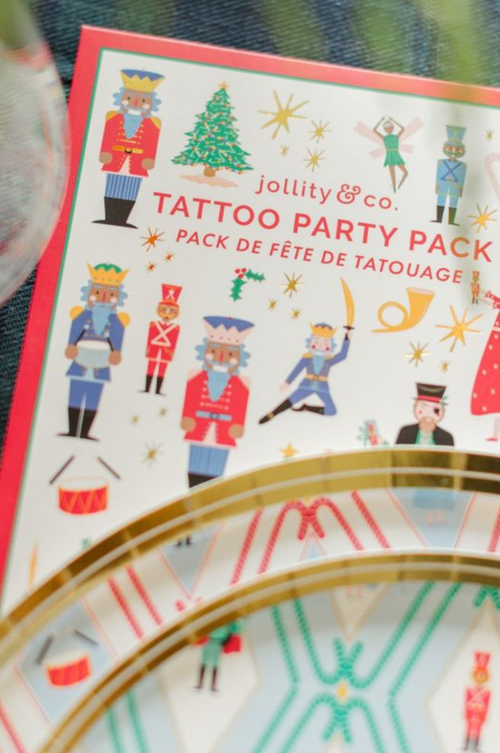 Nutcracker Tattoo Party Pack