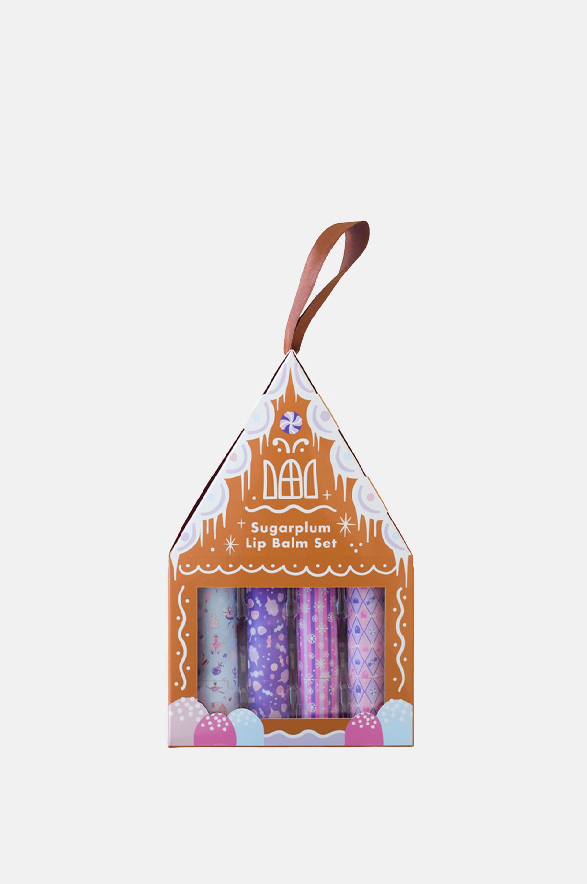 Jollity and Co Daydream Society Sugarplum Gingerbread House Lip Balm.