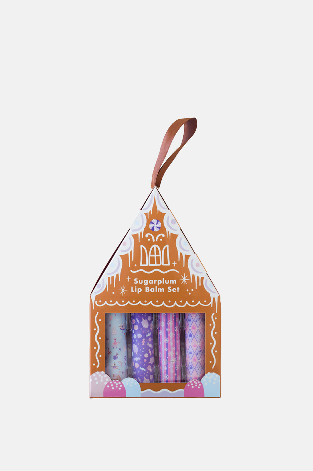 Jollity and Co Daydream Society Sugarplum Gingerbread House Lip Balm.
