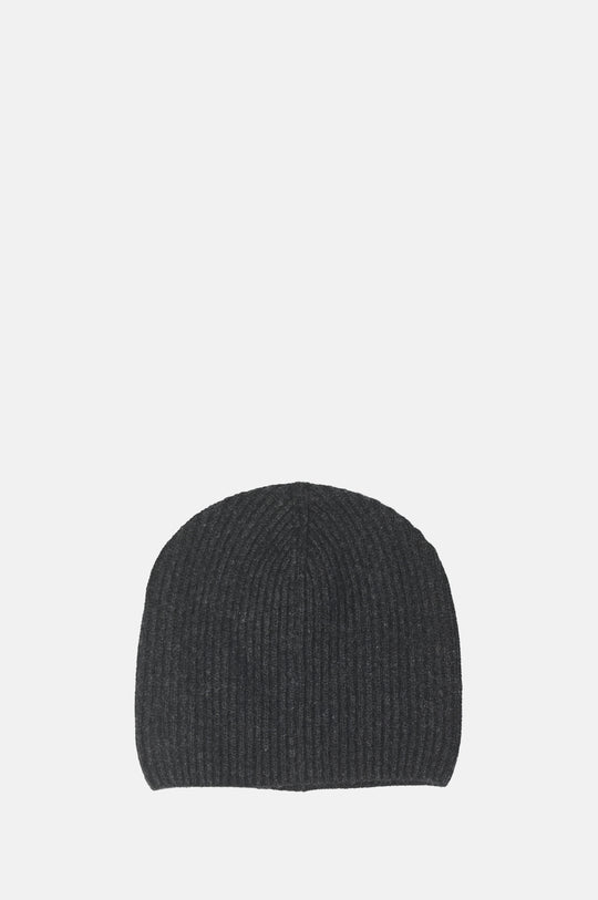 Rib Beanie Dull Charcoal